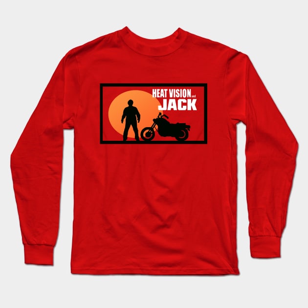 Heat Vision and Jack Long Sleeve T-Shirt by JorZed